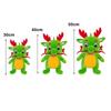 GREEN  40CM  Stuffed Doll Toy Fully Filled Adorable Appearance Vivid Facial Expressions Spring Festival Dragon Plush Toy New Year Gift