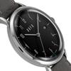 Duffer Breuer Automatic Watch, Black Dial, Gray Stainless Steel, 38mm, German Model DF-9011-0A [Parallel Import]