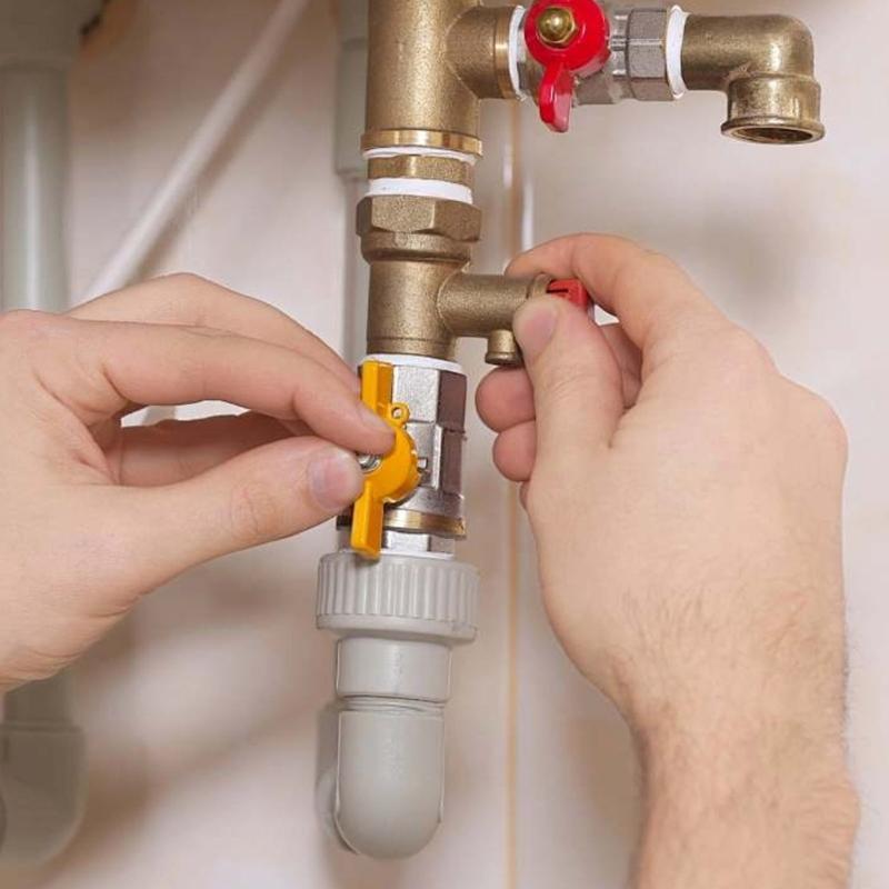 Temperature Resistant Brass Y Shaped Fitting 2Inch Splitter Connector For Piping Systems And Leakproof Installation 2pcs
