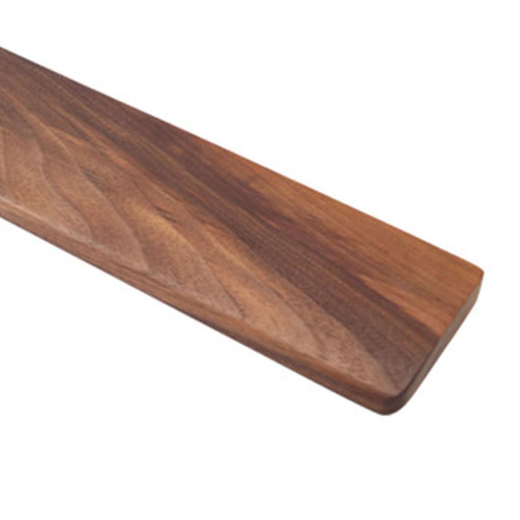 Wooden Keyboard Wrist Rest Ergonomic Comfortable Anti Slip Walnut Wood Mechanical Keyboard Palm Rest For Office
