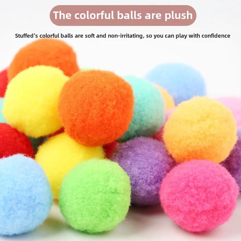 Montessori Children's Early Education Toys Rainbow Strike Table Ground Mouse Clip Beads Early Mathematics Learning
