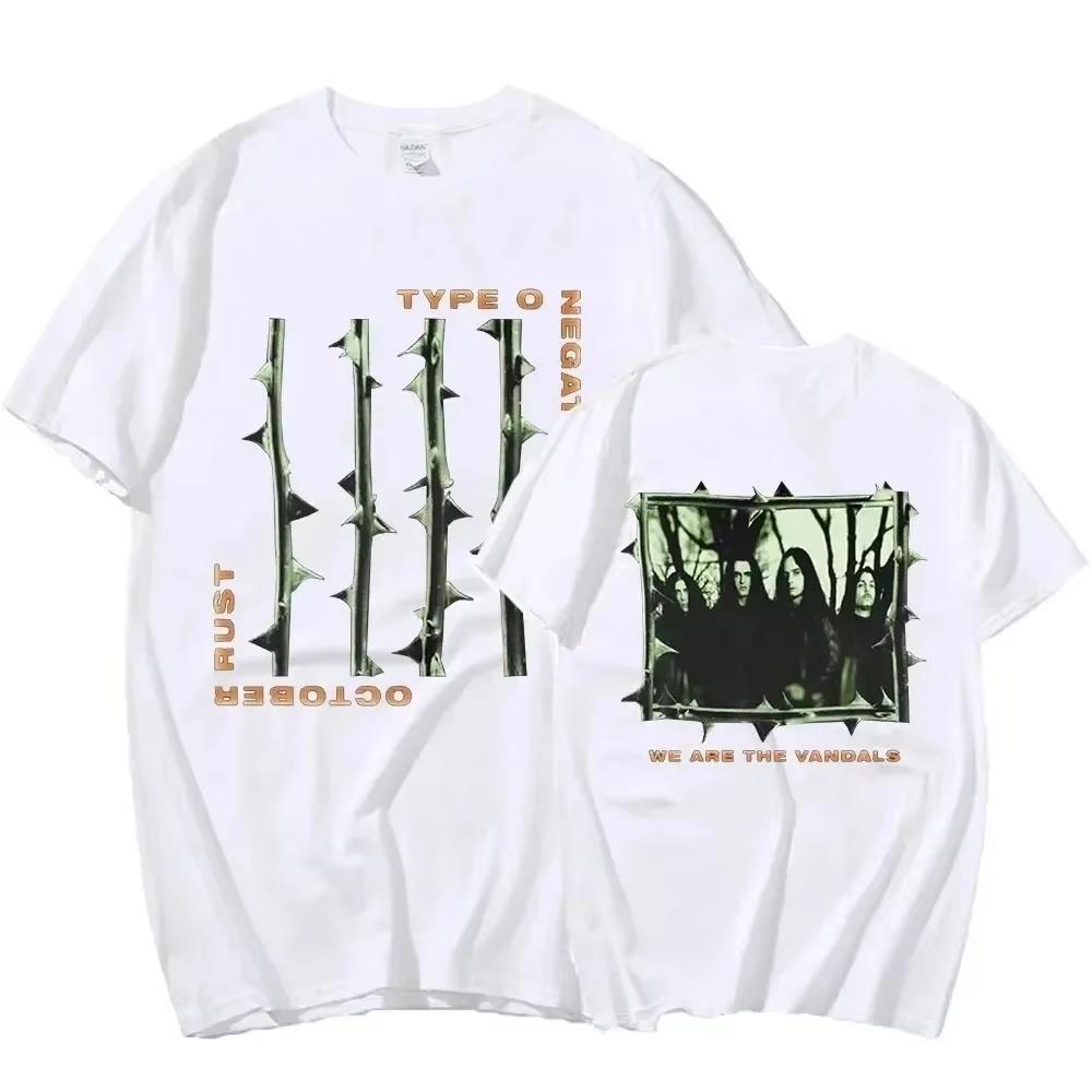 Type O Negative October Rust T Gothic Metal  T Shirt Summer Men's Pure Cottoncomfort Vintage Short Sleeve T-shirts