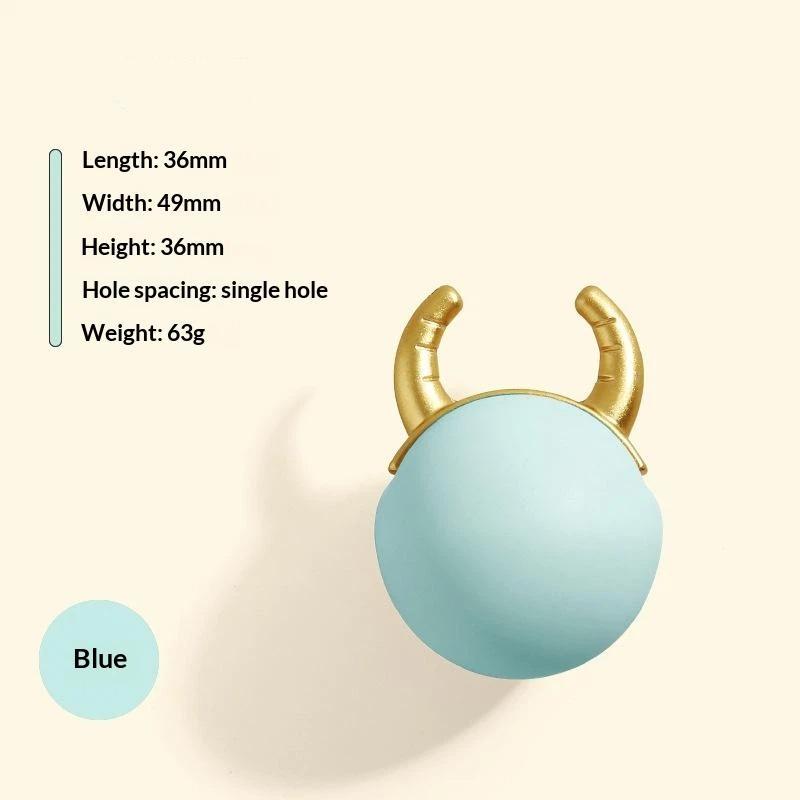 Creative Animal Cartoon Cabinet Knobs And Handles For Children'S Room Ceramic Wardrobe Pulls Home Decor Furniture Hardware