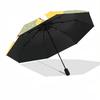 1pc Chicken Pattern Automatic Umbrella | Portable Foldable 8-Rib Manual Open, Cute Birthday & Holiday Gift for Outdoor Yy260107093