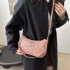 New Retro Printing Trend Handbag Fashion High Sense Women's Bag Underarm Bag Shoulder Bag Small Square Bag Women
