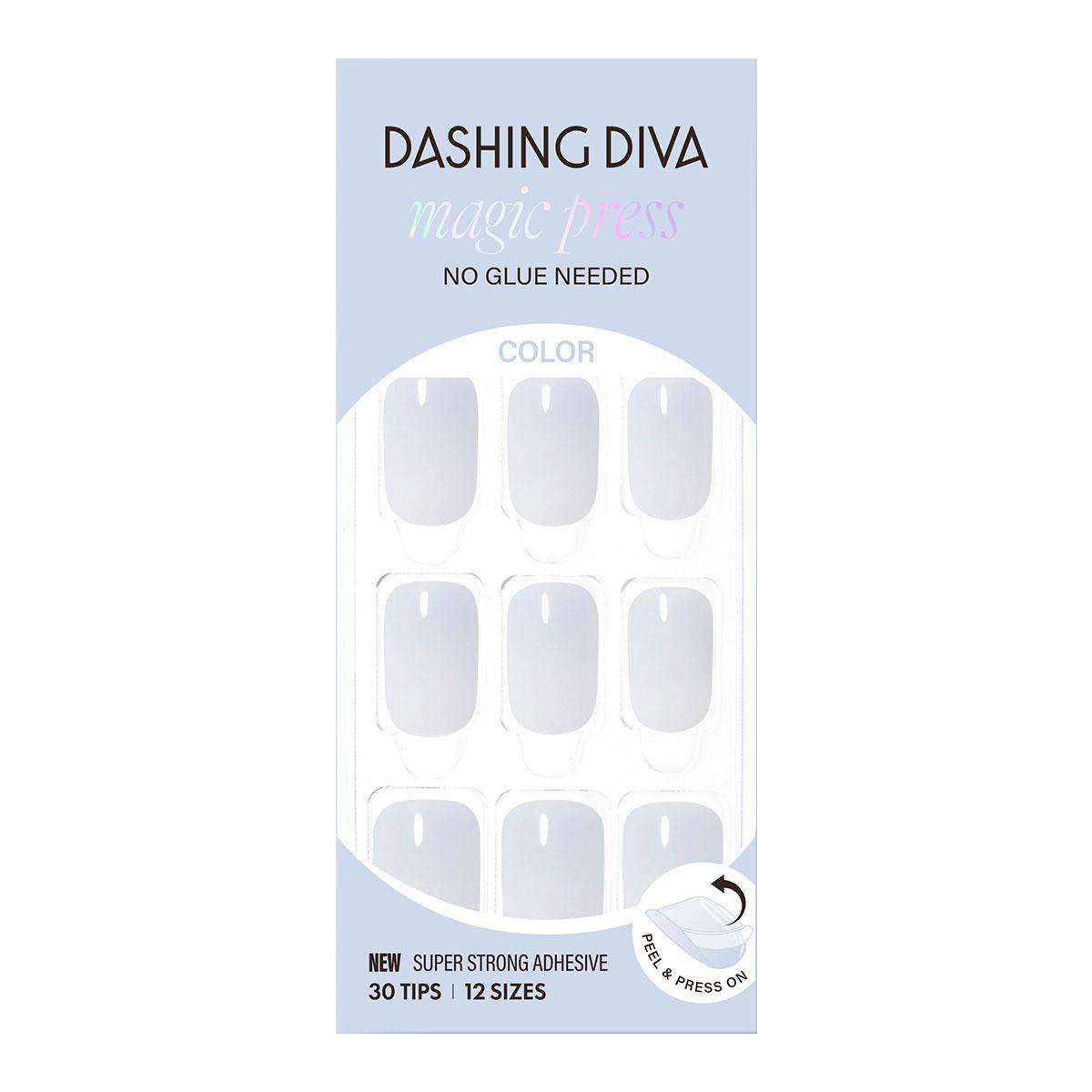 

DASHING DIVA Magic Press Color Nail/Pedi 19 types Airy Blue