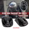 MT 5/6 Speed Gear Shift Knob Lever Shifter Gaiter Boot Cover For VW Passat B5 B5.5 1997 1998 1999 2000 2001 2002 2003 2004 2005