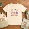 You Can Do Hard Things Toddler Shirt, Motivational Crayon Graphic Tee, Encouragement Kids Top, Preschool Kindergarten Gift