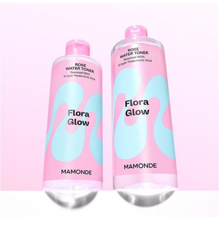 Mamonde Flora Glow Rose Water Toner 500ml – Hydrating & Glow Care Toner