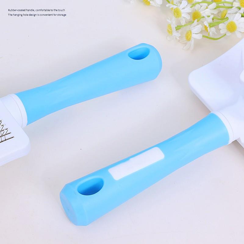 Dog Comb Automatic Dogs Brush Pet Hair Remover Self Cleaning Cat Brush One Button Comb for Dogs Hair Knot Cleaning Pet Supplies