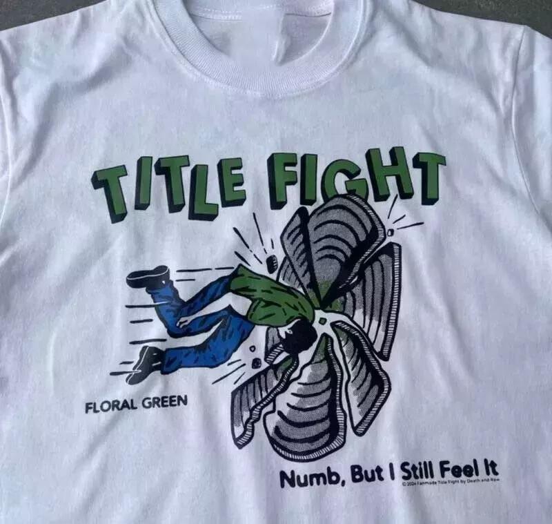 Title Fight band cotton Gift For Fan Unisex S to 5XL T shirt MO605 XXXXL