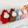 Soft Zodiac Pony Figurine PP Cotton Filling Horse Doll Ornament  Year of The Horse