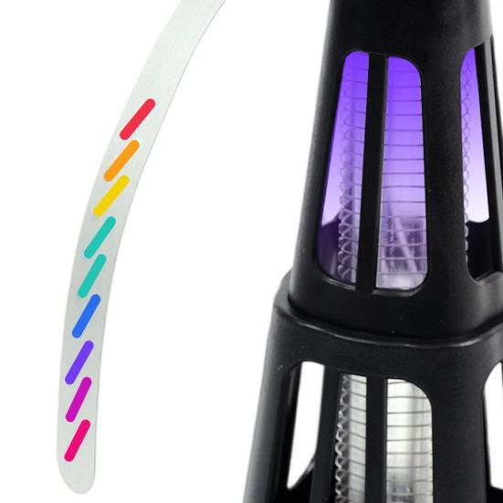 Tables Fly Repellent Fan with Holographic Blades Light USB Rechargeable Indoor Outdoor Picnic BBQ Kitchen Restaurant Table Top Fly Deterrent
