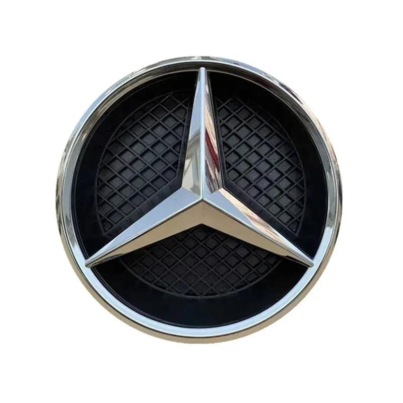 Emblemat Gwiazda 3D na Grill Samochodu Logo na Grill Przedni Do Mercedes Benz W204 W205 W213 X253 A B C E S CLA GLB GLC GLE GLS Akcesoria1