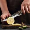 7-teiliges Professionelles Küchenmesser-Set für Köche Handgeschmiedetes Schneidemesser Ausbeinmesser Enten-Fisch-Schere Edelstahl-Kochmesser