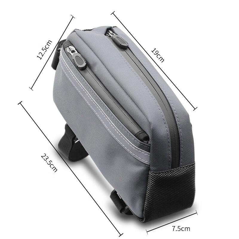 GEETHA Reflective Bicycle Crossbar Storage Bag