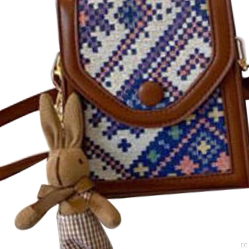 Dámská crossbody kabelka Neformální stylový mobilní telefon pro volný čas na nákupy na seznamce