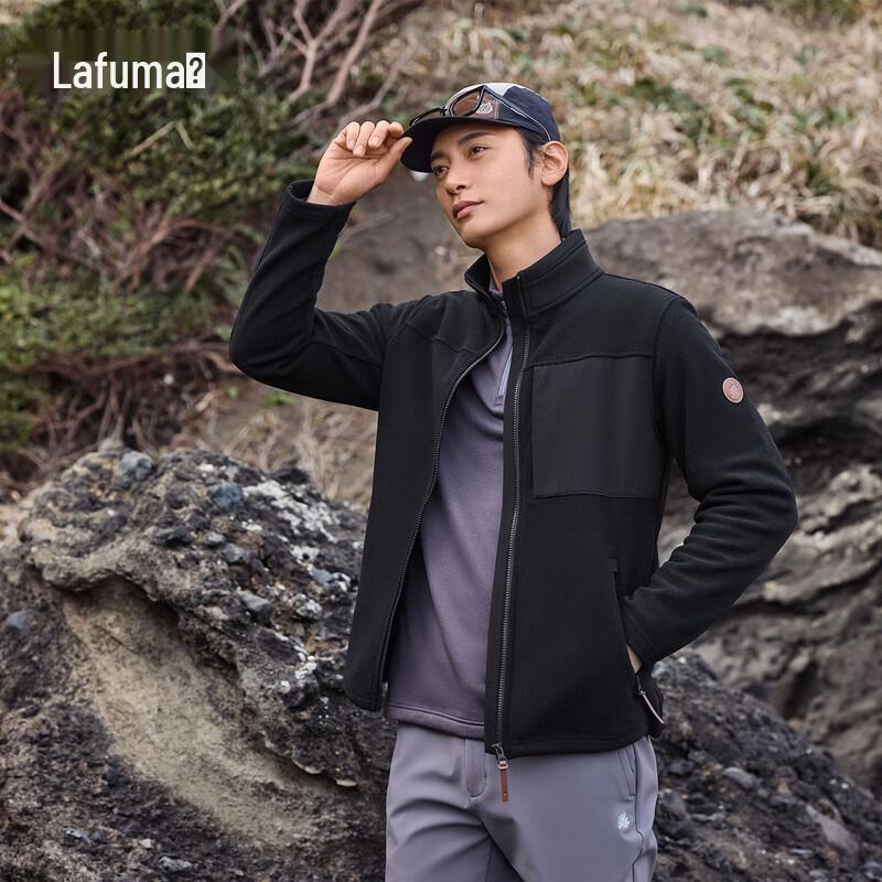 LAFUMA Men's Stand-Collar Fleece Casual Jacket LMJA5CR62