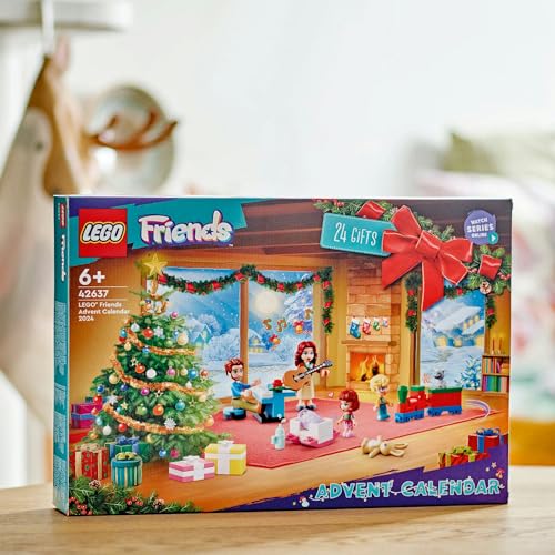 LEGO Friends LEGO Friends Adventskalender 2024 Leker Present Bursdagsklosser Pedagogisk jul Jenter Gutter Barn 6 år 7 år 8 år