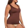 Damen Shapewear Mieder mit Korsett und Bauchweg-Funktion, nahtlos, Figurformendes Oberteil, Shapewear-Tanktop, Shapewear-Shirt