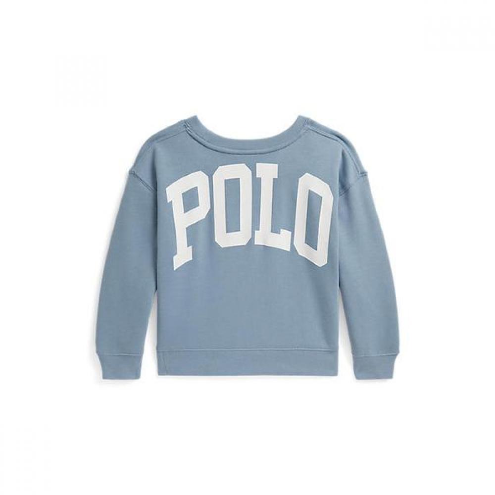 Polo Ralph Lauren Girls 2 6 Years Logo Terry Sweatshirt