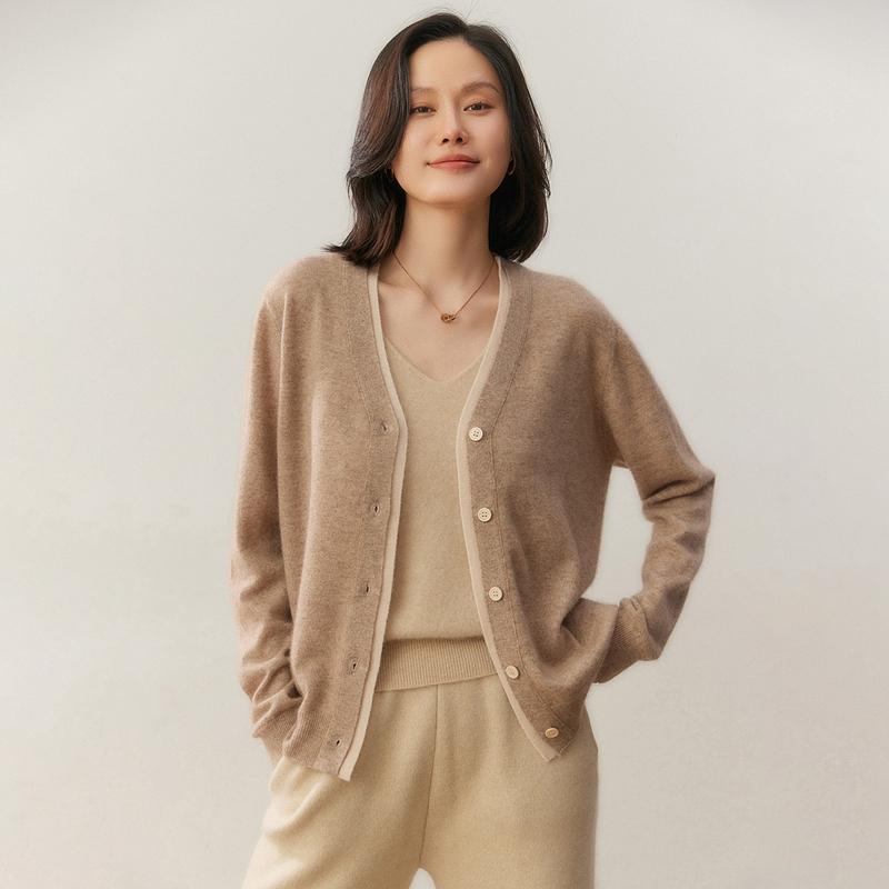 Qinghe 100% Pure Cashmere Women's Sweater - Ultra Soft Luxury Winter Pullover