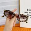 New Fashion Cat Eye Sunglasses For Men Women Trendy Brand Design Street Photography Sun Glasses Outdoor Sunscreen Shades UV400