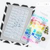 Handmade English Letters Silicone Mould DIY Crafts Polymer Clay UV Epoxy Mold