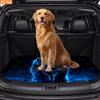 1Pcs 1Pc Blue Black Mysterious Black Panther Car Trunk Mat Anti Slip Cargo Liner Waterproof Storage Protector for SUV Sedan