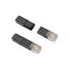 LED No-stripping Wire No-welding Quick Connector Double-wire Interplug Pluggable Type D1 Pair Plug-in T