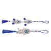 2PCS Blue Eye Hanging Ornament Fashionable Beautiful Exquisite Blue Eye Decoration for Car Home