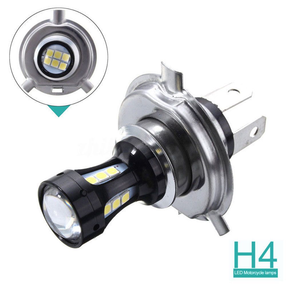 6500K Super Bright H4 3030 18LED LED DRL Fog Light Motorcycle Light Headlight