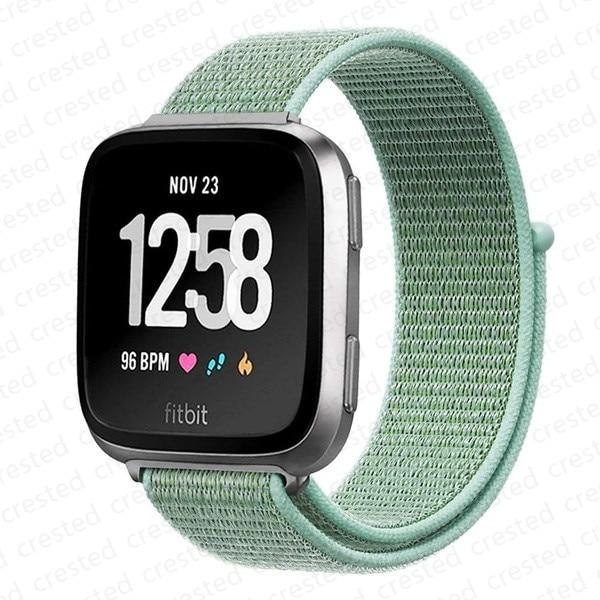Nylon Loop Strap for Fitbit Versa 4 3 band Smart watch replacment Soft Breathable Sport belt Correa Bracelet Fitbit Sense 2 band