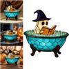 1/2pcs Halloween Ghost Bubble Bath LED Lamp Cute Ghost Night Light for Bathroom Bathtub Decor Color-Changing Mood Light