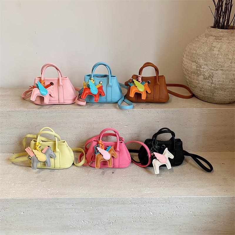 Autumn Girls Handheld Garden Bag With Pu Material For Kindergarten Use