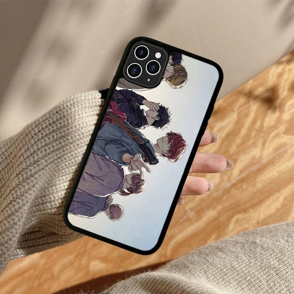 Japanse Cartoon Given Phone Case Silicone PC+TPU For For IPhone 11 12 13 14 15 16 Plus Pro Max Cover