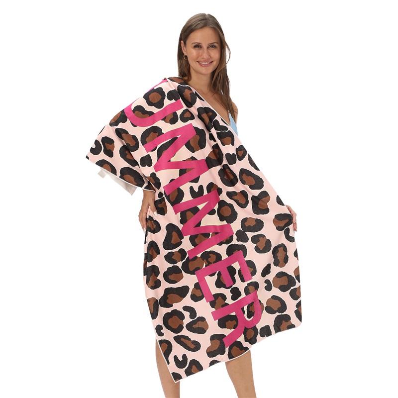 Euro Dollar U.S. Dollar Microfiber Beach Towel Custom Digital Printing Enlarged Towel Bath Towel