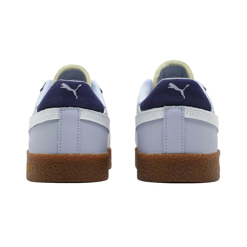 Puma Suede Comfortable Versatile Shock Absorption Low-Top Sneakers Unisex Sneakers Sky-Blue 401515-09