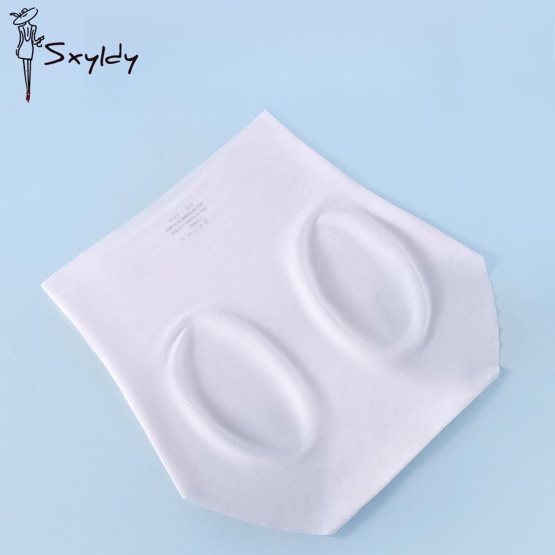 3Pcs High Waist Ice Silk Seamless Underwear Ladies Summer Ultra-thin Sense Quick-drying Panties Women Transparent Briefs