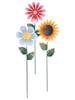 For Patio For Garden Metal Sunflower Decoration Sunflower Garden Stake Weather-resistant Sculpture Colourful Metal Design
