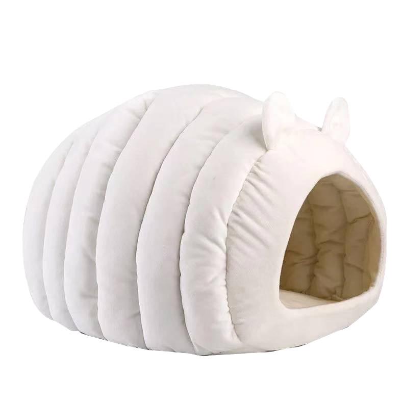 Caterpillar Shaped Cat Nest: Year-Round Cozy Sleeping Bag for Cats.