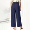 Women's Soft And Flowing High-Waisted Cropped Pants