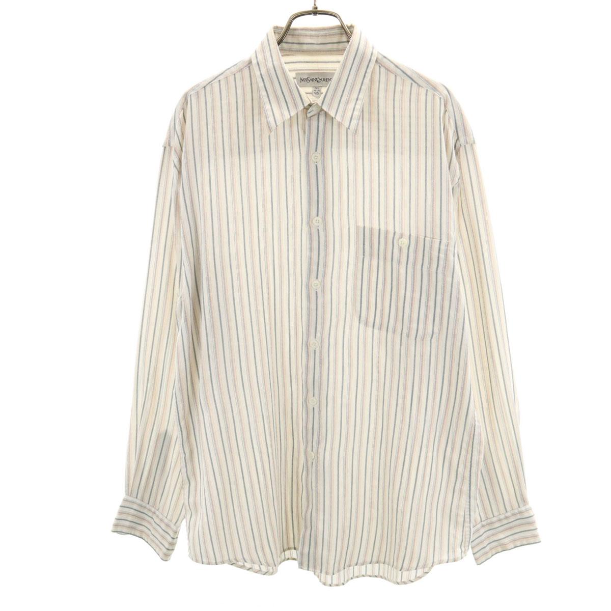 

YVES SAINT LAURENT Long sleeve shirt M Off-white Men s Used