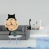 Wall Clock Decor Gifts Easy to Read Lightweight Hanging Ornament for Office ’S Room Bedroom Home