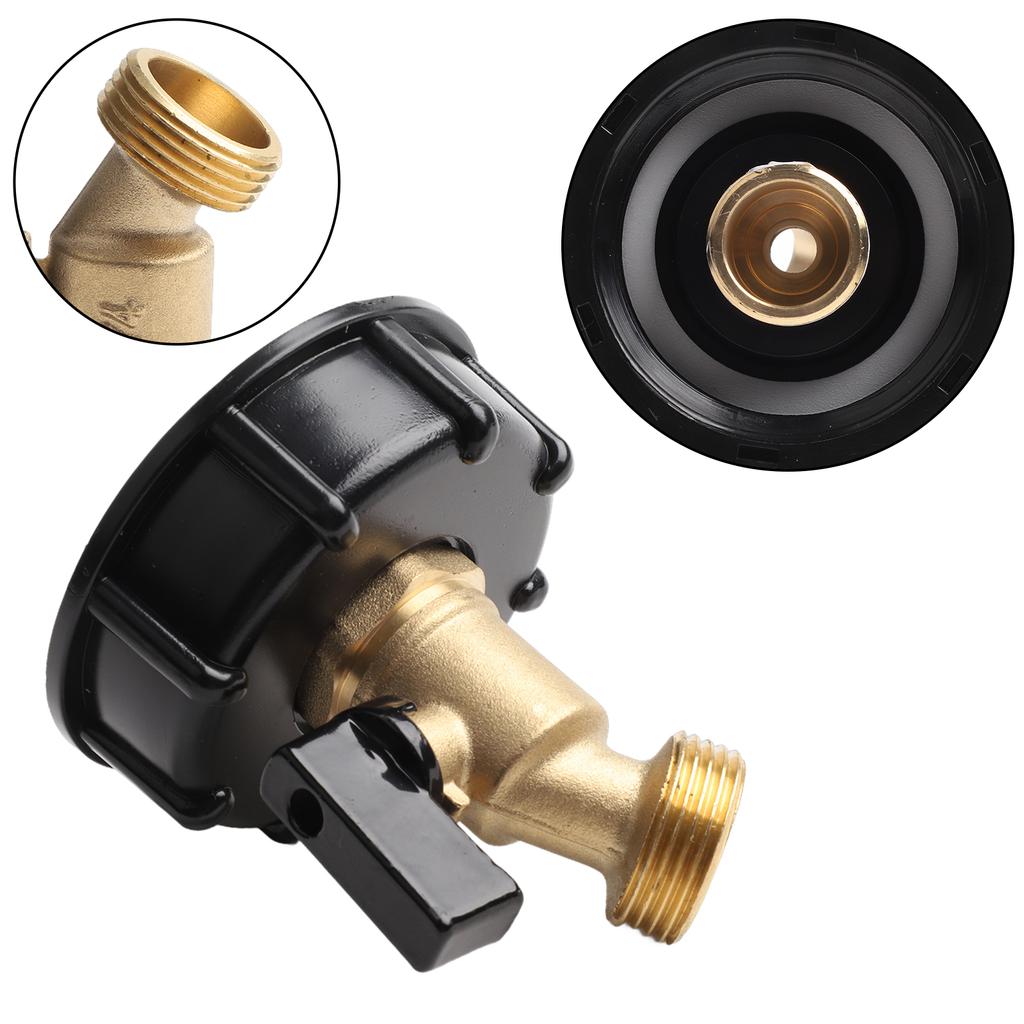 Comfortable Brand New Tank Adapter Valve Connector 275 330 Gallon IBC Anti-acidic Anti-alkaline Anti-corrosivee