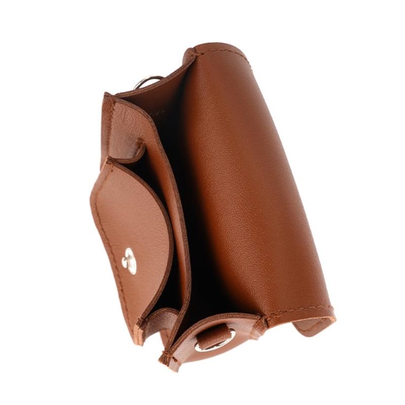 PU Leather Storage Carry Bag Shockproof Water Resistant Organizers Pouches Suitable for RG34XXSP Handheld Console Gamers