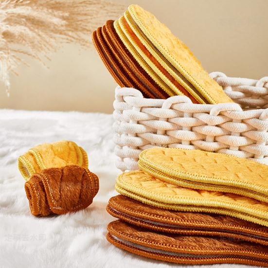 5 par ciepłych zimowych wkładek do butów z podszewką z polaru, antypoślizgowe wkładki do butów, grube pluszowe wkładki do ochrony przed zimnem w zimie