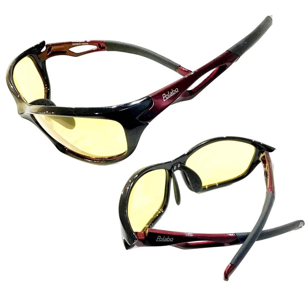 Night Driving Sports Sunglasses Fishing Sunglasses [Bokenoh] Sunglasses, [Sabae Planning/Night Use/Weakly Polarized] TK1R-TEM