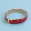 Bracciale a Catena in Vera Pelle Multicolore alla Moda Cintura di Cuoio Rame Regolabile Fatto a Mano DIY Accessori 8mm 10mm Cinturino per Orologio Ultra-sottile