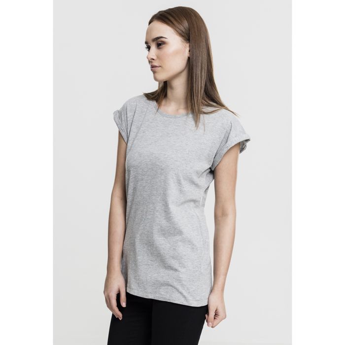 T-shirt femme - Urban Classic - Extended - Gris - Manches longues - 100% coton